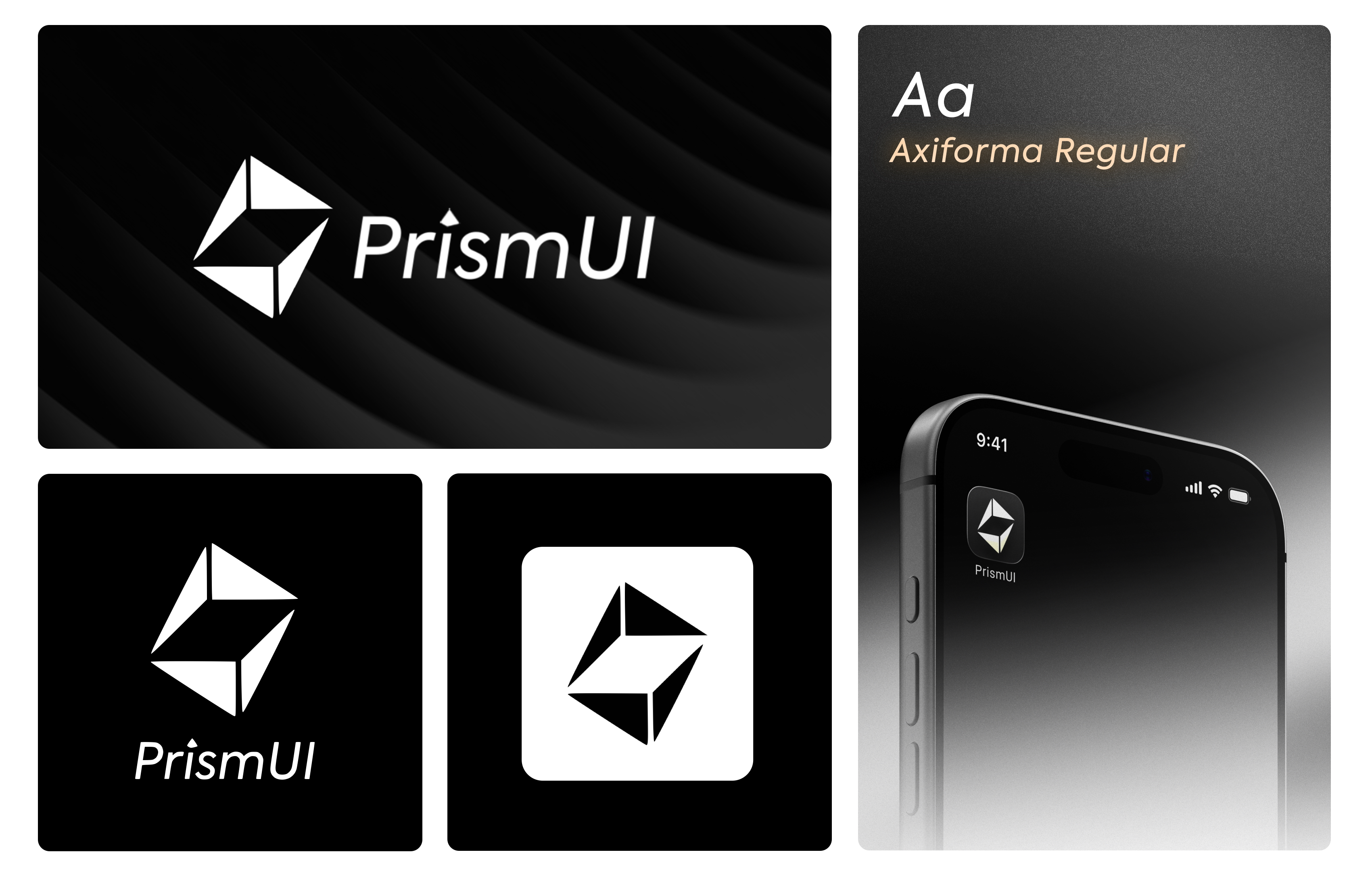 Aperçu Identité Visuelle - PrismUI